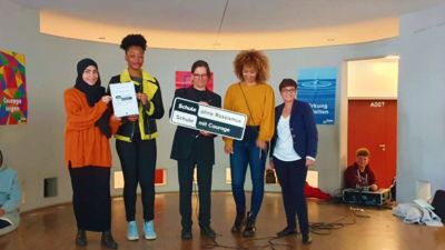 Diana Schneider - Eine Schule ohne Rassismus - Schulfest 2019 - Trude-Herr-Gesamtschule Köln-Mülheim - THG