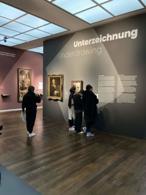 Q1 im Wallraf-Richartz-Museum - Trude-Herr-Gesamtschule Köln-Mülheim - THG