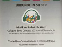 Musik und Kreativ AG 2023 - Trude-Herr-Gesamtschule Köln-Mülheim - THG