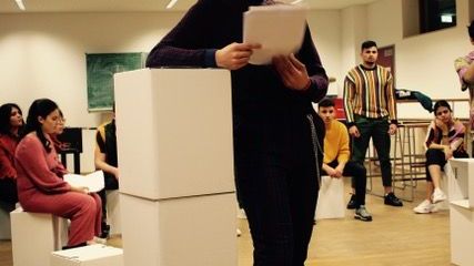 Theaterprojekt "Neues Europa" - Literaturkurs - Trude-Herr-Gesamtschule Köln-Mülheim - THG