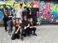 Teilnehmende Jugendliche des Talentcampus - Trude-Herr-Gesamtschule Köln-Mülheim - THG