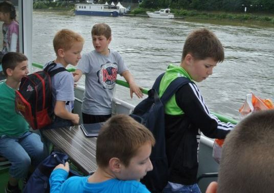 Ausflug zum Rhein 2014 - Trude-Herr-Gesamtschule Köln-Mülheim - THG